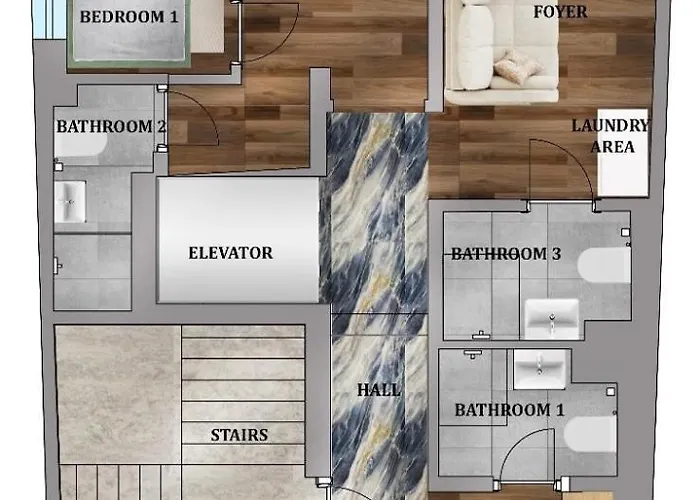 Stunning 3br 3bathroom 3ac Near Metro D6 *